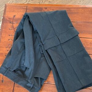 Women's Black Cargo Pants with Utility Pockets